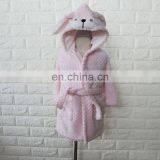Ultra Soft Rabbit Design Baby Hooded Bathrobe Animal Bathrobe Baby thumbnail-1