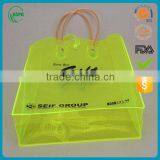 Pvc Packaging Hand Bag With Flexiloop Handle thumbnail-1
