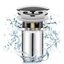Vessel Bathroom Slivery Luxury Pop up Drain Waste thumbnail-1