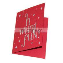 2019 Custom Gift Wedding Card With Logo Happy Birthday Gift Card