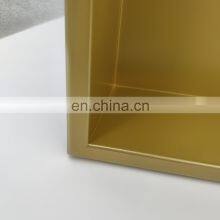 Bathroom Shower Room Matte Gold Black 12