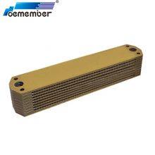 4965870 4049460 Heavy Duty Cooling System Truck Engine Aluminum Oil Cooler For MITSUBISHI