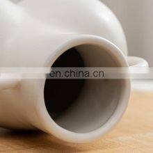 Nordic INS Figurines Creative Design Model Home Decorative Abstract Handmade M Body Base Art Ceramic Flower Vase thumbnail-4