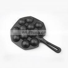 Hot 12 Holes Takoyaki Maker Grill Pan Octopus Ball Plate Baking Bbq Tray Baking Pan thumbnail-5