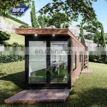 Prefab Shipping Container Fast Food Restaurant Mobile Restaurant for Sale Steel Container House as Restaurant Plan