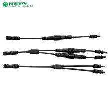 Solar Connector Fuse Branch PV Cable Connector 2To1 Y Fuse Connector thumbnail-3