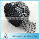 India Circle Plastic Rhinestone Mesh Trimming For Shoes