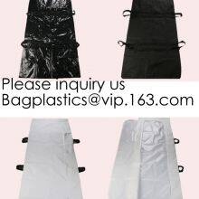 Heavy Duty Medical Funeral Biodegradable PVC Corpse Dead Body Bag For Cadaver, Virus Infected Patient Black Body Mortuar thumbnail-4