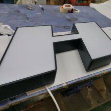 Advertising Acrylic Frontlit Stainless Steel Light Box Illuminated Electronic Letters Sign Board thumbnail-3