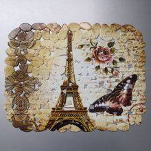 Printed Pebble Beautiful PVC Material of Sink Mat
