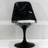 Replica Classic Fiberglass Armless Tulip Side Chair With Fabric Cushion by Eero Saarinen thumbnail-3