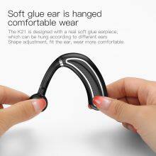 K21 Small Wireless Earphone Headphones Sport Headset Business Ear Hook With Microphone thumbnail-4