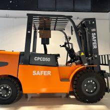 SAFER Stable Fork Lifts 5 Ton 6 Ton 7 Ton Diesel Forklift for Sale thumbnail-2