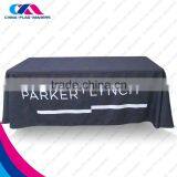 Custom Logo Print Black Fit Stretch Table Cover thumbnail-3