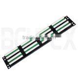 19" Patch Panel Dual 50 Port RJ45 Patch Panel Cat5e Patch Panel thumbnail-1
