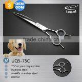 Normal Handle Pet Curved Hair Scissors Made of 440c