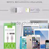 GOLF 1.2M Metal Maghetic USB2.0 Data and Charge Cable for Iphone 5/5s/se LED Light 2.4A Weave Cable for Iphone 5/5s/se thumbnail-6