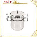 MSF-6427 Carbon Steel Pasta Pot With Strainer Pasta Steamer Set Heat Resistant Painting on Body Non Stick Coating in Pasta thumbnail-3