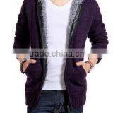 Stylish Dark Grey Coat thumbnail-1