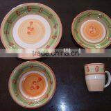 Stoneware Dinnerware,stoneware Dinner Set, Hand Painted Stoneware Dinnerware thumbnail-1