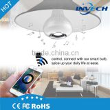 China factory best seller led bulb with bluetooth speaker e27 led bulb 12w
