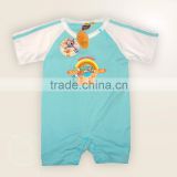 China manufacturer OEM newborn baby clothing short sleeve rompers