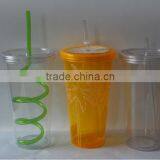 Yongkang Fresh Design Double Wall Plastic Starbucks Promotional Mug thumbnail-1