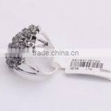 Thumb Crystal Gothic Ring Fashion Rhinestones Filled Ring thumbnail-2