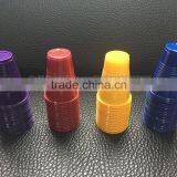 Colorful PP PS Water Drinking Glass For USA/Plastic Cups/Disposable PP Cups