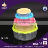 4 Color Lid Airtight Different Size Plastic Container thumbnail-2