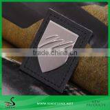 Sinicline Jeans Leather Patch With Metal