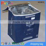 Hot Sale Promotional 80gsm Non Woven+2mm Epe Fiol Bag Shopping Bag thumbnail-1