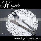 Black Cutlery Set,Black Gold Plated Cutlery,Flatware thumbnail-2