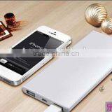Ultrathin Metal Portable Power Bank Mobile Charger 8000mah With Mirco Usb Cable thumbnail-1