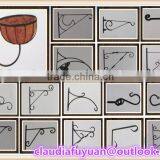 Galvanized and Powder Coated Garden Antique Cast Iron Decorative Anchor Hooks and Brackts thumbnail-4