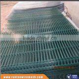 Hot Dipped Galvanized and Pvc Coated Security 3D Curved Welded Wire Fence Panels