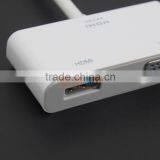 High Quality Mini DisplayPort DP to HDMI VGA Adapter Cable 1080P 4Kx2K For Macbook Mac Air Pro IMac Hotest thumbnail-4