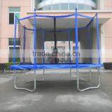 Retagular High Jump Trampoline With Safety Enclosure for Sale From the Factory thumbnail-2