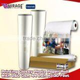 Printing Glossy Photo Paper Roll With 260 Gsm 44 Inch X100 Feet