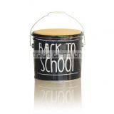 Custom Made Factory Round Storage Metal Bucket Stool