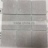 Cinderella Grey Marble Mosaic 4"x4" Tumbled thumbnail-1