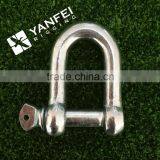 Stainless Steel D Shackle With Screw Pin thumbnail-5