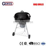 Vertical charcoal bbq grill
