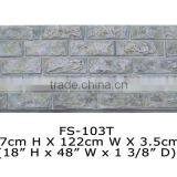Polyurethane High Quality Beautiful Decorative pu Stone Panel thumbnail-3