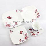 Bone China Dining Ware, 20pcs Super White Dinner Set thumbnail-5
