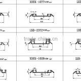 Extruded Aluminium Profiles Sliding Door Profile Lower Track C-739 thumbnail-6