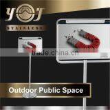 New Products Outdoor Stainless Steel Lobby Sign Board Stand