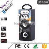BBQ KBQ-604 10W 1200mAh Dual 3 Inch Creative Karaoke Portable Speaker Mp3 Player Supplier's Choice thumbnail-5