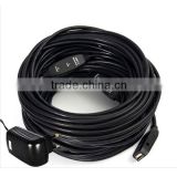 5V/3A High quality power adaptor usb 2.0 30m extension cable available for usb port extension cable