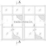 ALUMINIUM SLIDING WINDOW - TK802